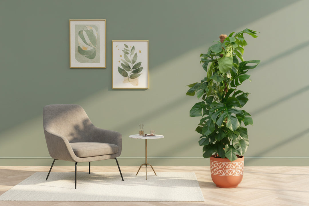 Combi deal - Monstera Pertusum XL Fold Round - 150cm