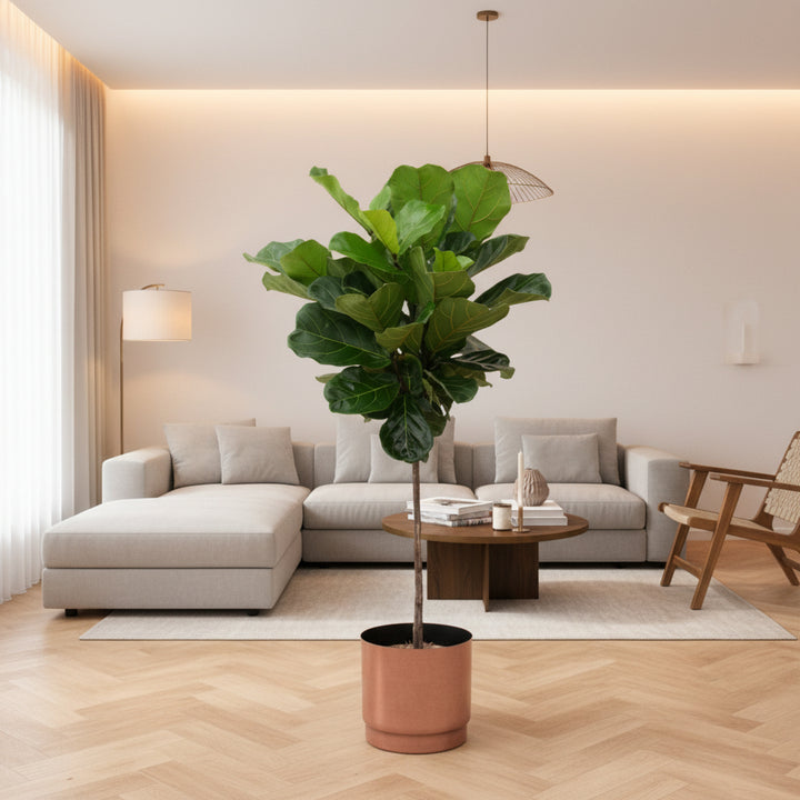 Ficus Lyrata stam - 130cm - Vioolbladplant - Kamerplant