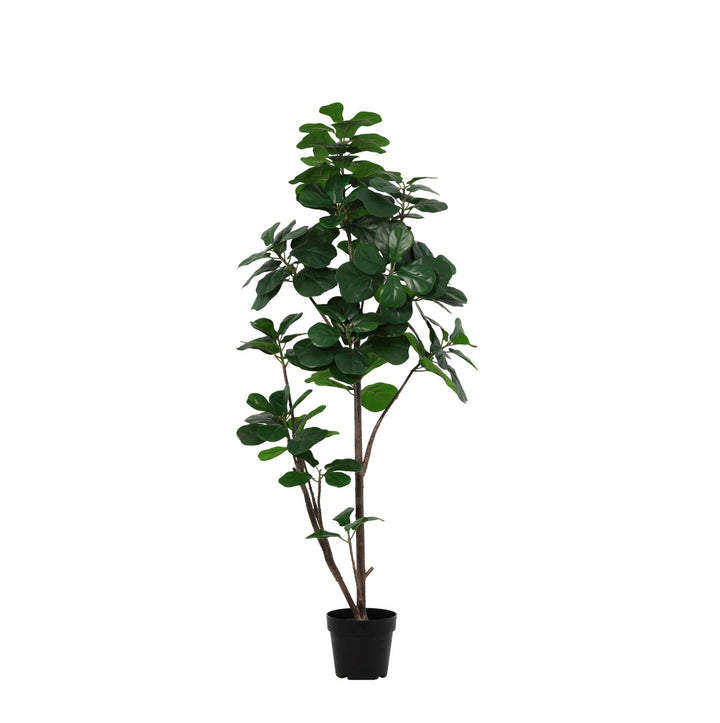 Kunst Ficus lyrata vertakt - 150cm - Vioolbladplant