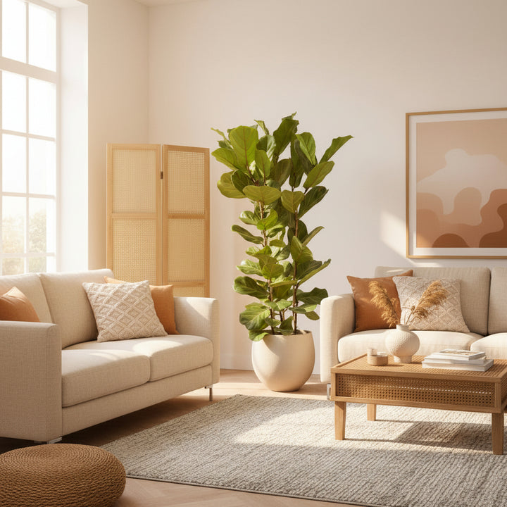 Ficus Lyrata struik - 160cm - Vioolbladplant - Kamerplant