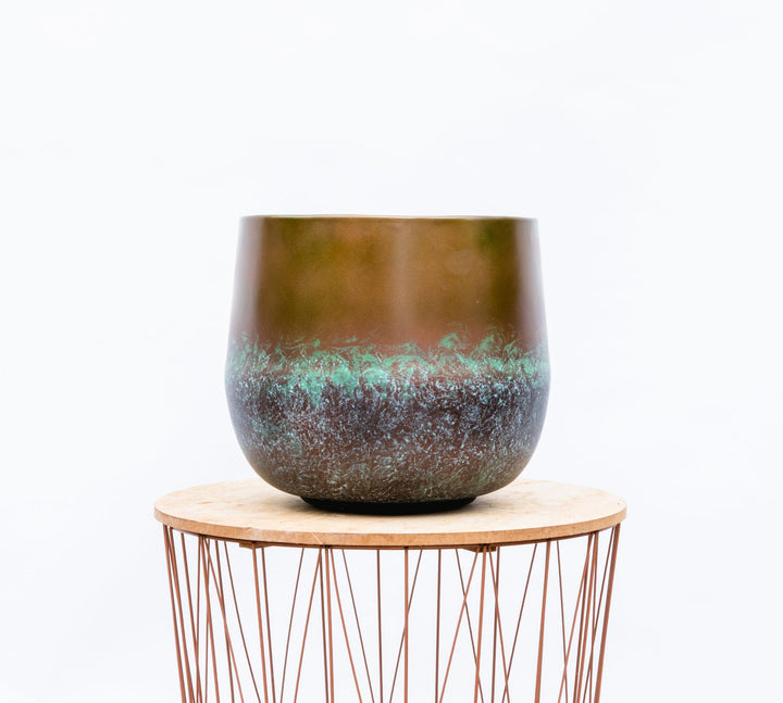 Elisa Mystic Bronze - 44x39 cm - Decoratieve Bloempot