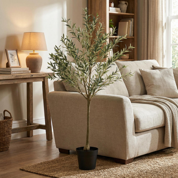 Kunstplant Olijfboom - 172cm - Nep Plant Interieur