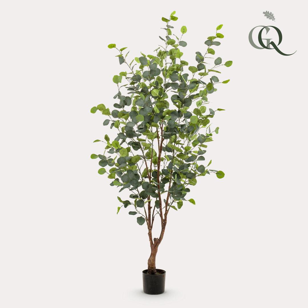Kunstplant - Eucalyptus - Blauwe Gomboom - 140 cm | Premium