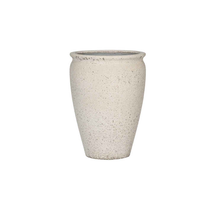 Pot Artemis Blanc - D42 x H58 cm - Pot de fleurs Plante d'intérieur