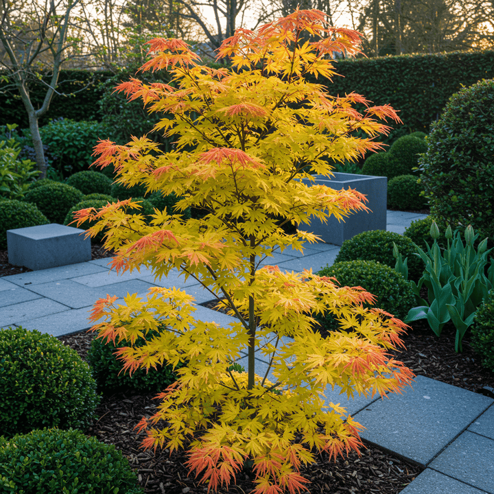 Japanse Esdoorn Orange Dream - Oranje - 70cm - Acer Palmatum Buiten