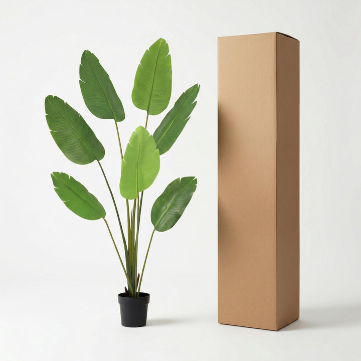 Strelitzia Nicolai - 170cm - Kunstplant - Paradijsvogelplant